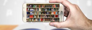 Bibliothèque dans un portable